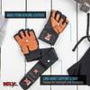 MRX Weight Lifting Pro Level Gloves with 18 Inches Long