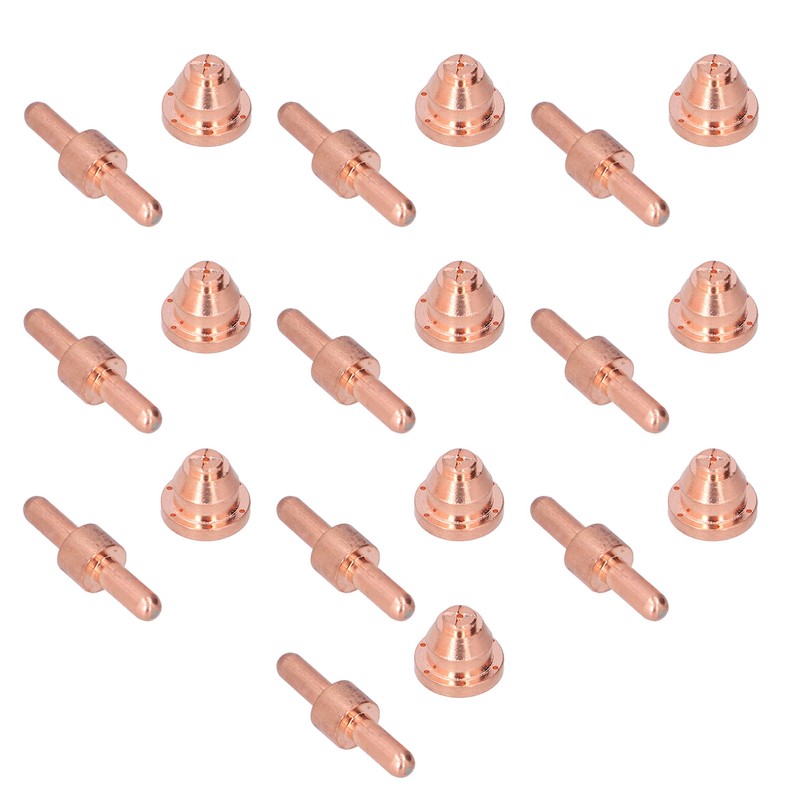 10 Set Plasma Cutter Consumables Electrode Tip Kit Nozzle for