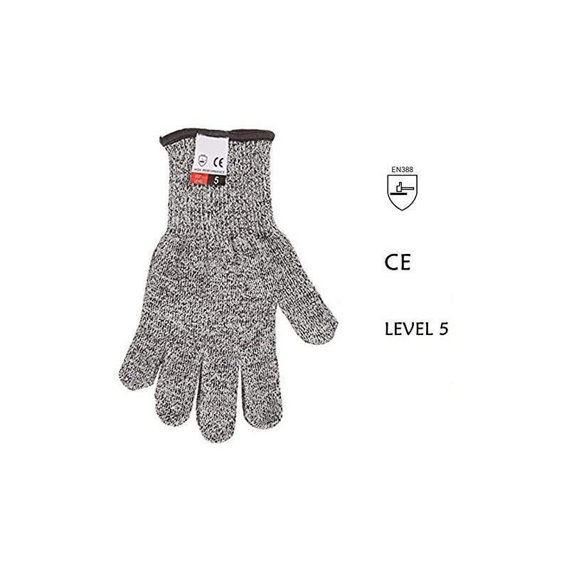 YENVINE Cut Resistant Gloves, Work Gloves,Digital High Performance Level 5