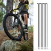 VORCOOL 36Pcs 14G J Bend Bicycle Mountain Bike Steel with