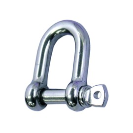 DAIDOHANT 10101922 Stainless Steel Shackle [6mm] (A) 12 x (B) 12 x (C) 21 mm [SUS304] (1 piece)