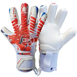 GK Saver Football Goalkeeper Gloves Protech Series Professional Goalie Gloves Size 6 to 11 Soccer GK Gloves (Protech Union YF 7)