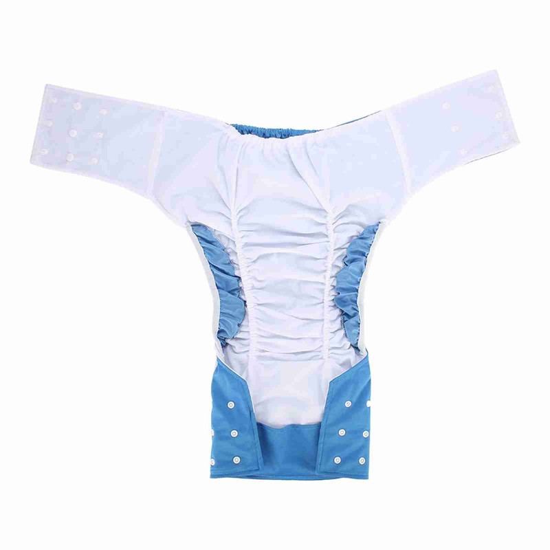 Washable Adult Pocket Nappy Cover Adjustable Reusable Diaper Cloth Dark