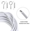 Disino Curtain Wire Rope Set, Curtain Wire 5 m Curtain