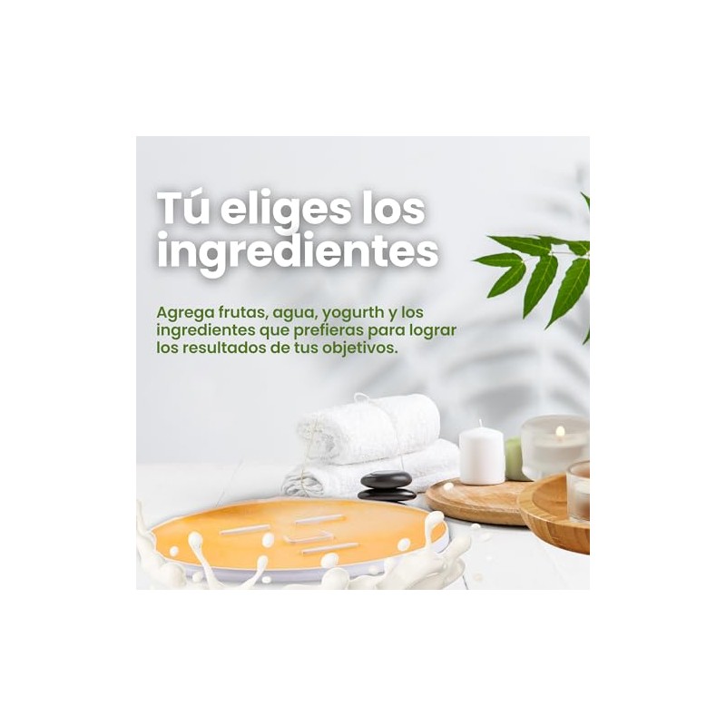 Miraúra - Máquina para Mascarillas Faciales DIY con Frutas y
