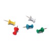 ACCO Push Pins, 100-Count, Assorted Colours (5050571605)