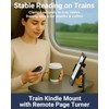 Kindle Travel Stand with Remote Page Turner – Foldable Kindle