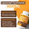 Liposomal Tocotrienols 1000mg - High Bioavailability Vitamin E Tocotrienols Supplements,95%