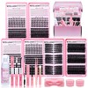 Cluster Lashes Kit Lash Clusters Kit 3 Boxes Cluster Lashes