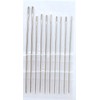 TSL 10 Long Darners, Metal, Silver, 10.5 x 5 x