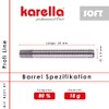 Karella Profi Line PLS-07-85% Tungsten Softbarrel 18 g, Can also