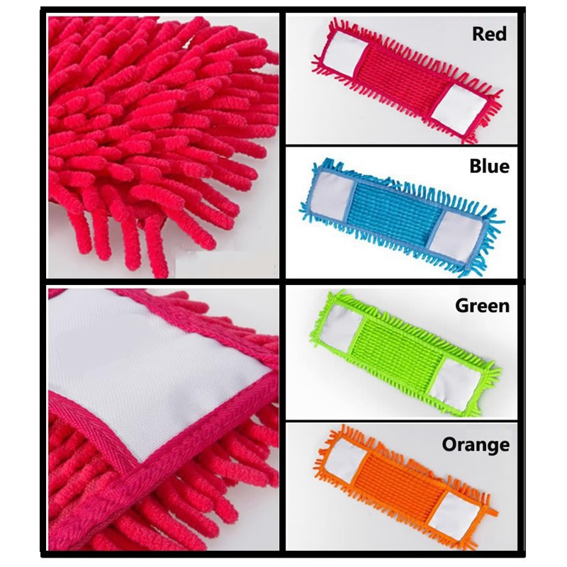 VR7 Microfiber Mop Head Replacement – Washable Mighty Pads for