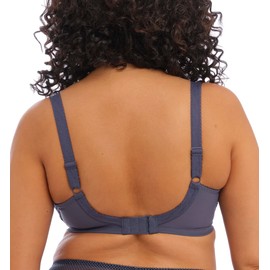 Elomi Charley Bandless Spacer Seamless Underwire Bra (4383),40FF,Storm