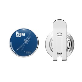 BKR Graphics Inside of A World War II Plane Close-Up Photo Golf Hat Clip with Magnetic Ball Marker