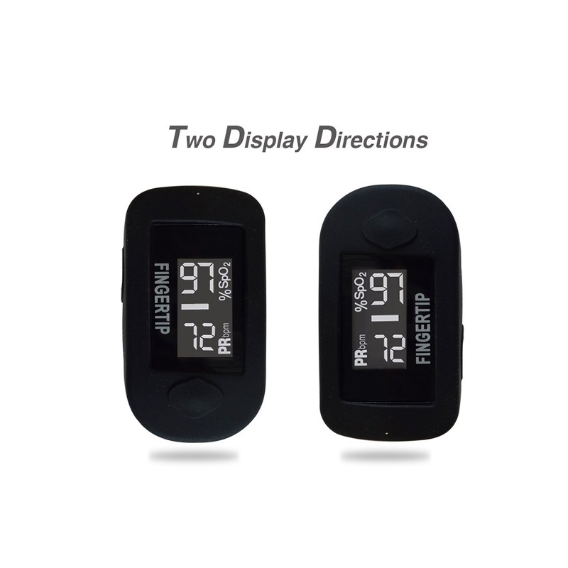 Concord Fingertip Pulse Oximeter with Reversible Display - Blood Oxygen