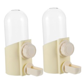 COLLBATH 2piezas Bebedero para Pájaros Dispensador De Agua para y Accesorios para Comederos Botella Pequeña