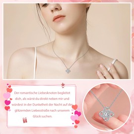 CheersLife Women's Necklace Sister Gift Gifts For Sister Silver Plate 925 Silver Women's Best Sister Gifts Girls Gift For Sister Gift For Big Sister, Stainless Steel, Bead