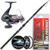 Angel Berger Tele Fishing Set Rod Reel with Accessories (Fishing