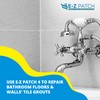E-Z Patch 4 White Pool Tile Grout for DIY &