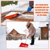 Lanties 4 Pcs 52 Inch Large Snow Shovel for Driveway