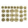 Kunze Order Star Set Embossed Paper, Kaschiertes, Gold, 18 x