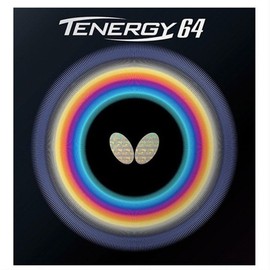 Butterfly Table Tennis Racket Rubber 2.1mm TE64 Black 2.1