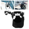 Motorcycle Cup Holder 360° Swivel Ball Mount Drink Water Bottle