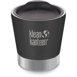 Klean Kanteen Vacuum Insulated Drinking Cup, Shale Black Matt, One Size