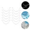 Ciieeo 12Pcs Reusable Mask Support Strap Shaped Protection Strip for