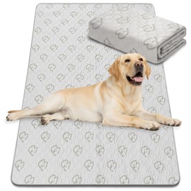 FXW Washable Pee Pads for Dogs, Puppy Pads with Super Absorbent, Specifically Designed for FXW Rollick/Homeplus 24inch 8 Panels Dog Playpen, Rectangle, 85" x 39", 1 Pack