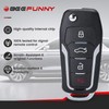 Beefunny Modified Remote Key Fob Replacement for Toyota 4Runner Sequoia