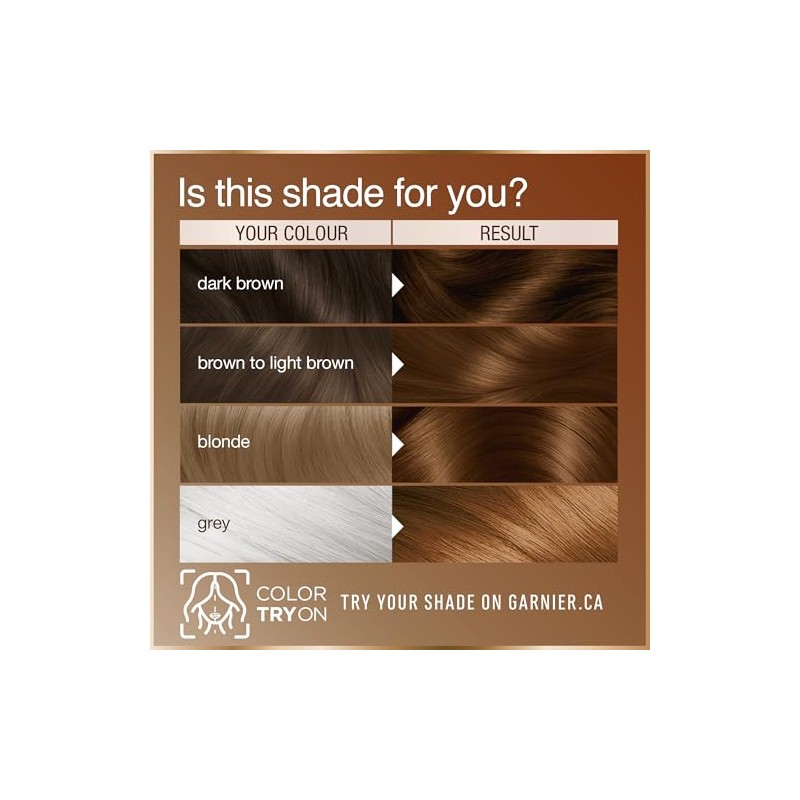 Garnier Garnier GOOD Permanent Hair Dye, 100% Grey Coverage, Ammonia-Free,