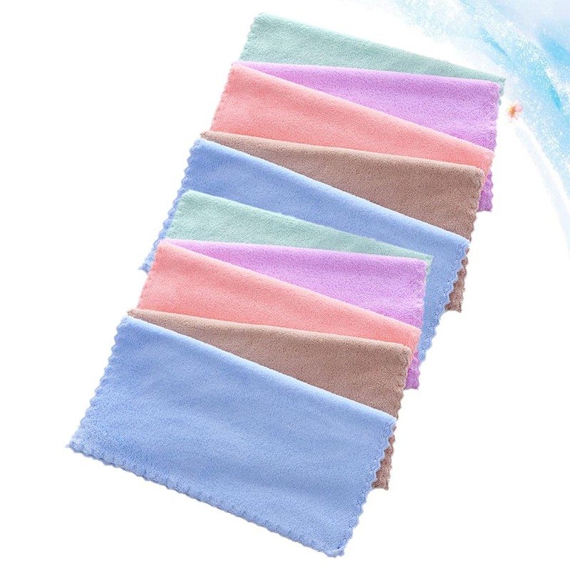 Gogogmee Microfiber Face Cleanser Towel 10 Pack Soft Makeup Remover