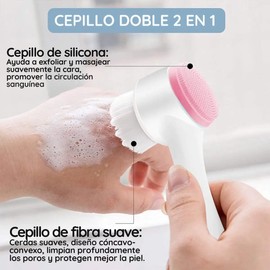 Cepillo Exfoliante Facial Suave Elimina Impureza Poro Acné F
