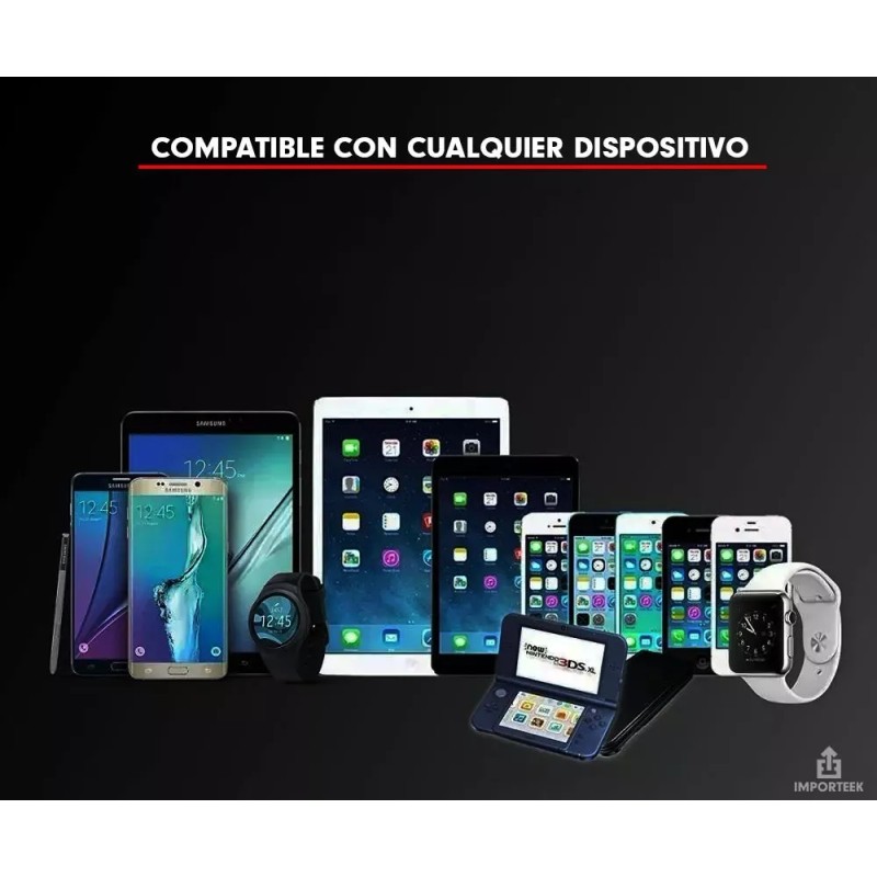 Importeek Multicontacto Supresor Picos Barra Escritorio Cargador Usb