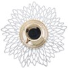 Neween Round Placemats Set of 4, 38 cm Washable Heat