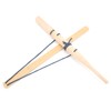 Single Vesion Emergency Gear Props Paulownia Material Outdoor Bow Drill