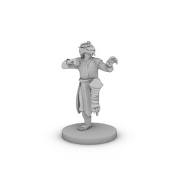 Dragon born Monk Male Tabletop DND Gaming Miniature