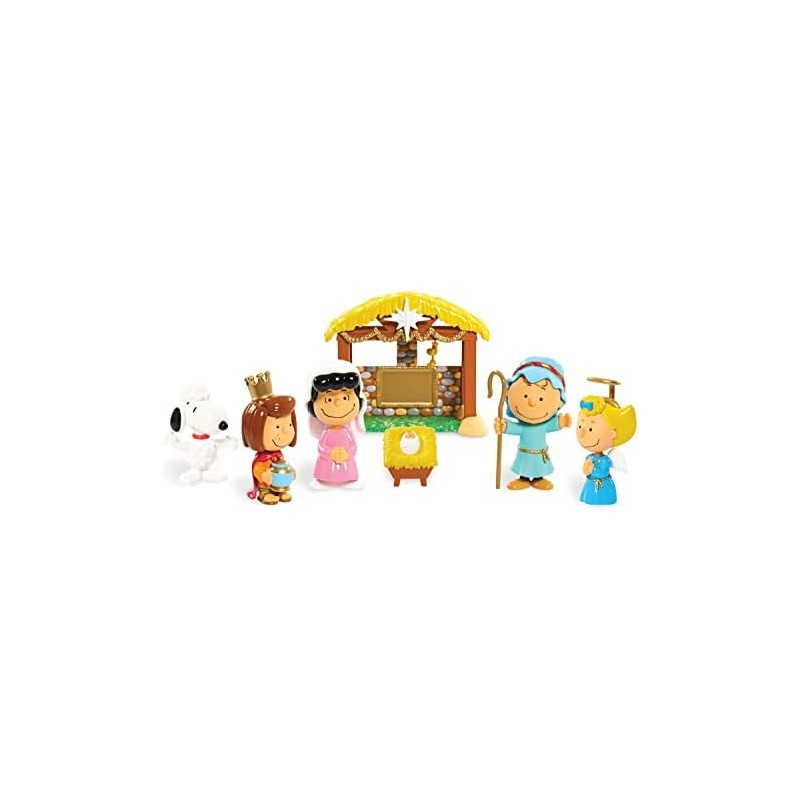 Peanuts Just Play - Juego de Pesebre de Belén de