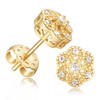 Fureylenx 14K Gold Earrings for Women Gold Studs Earrings for