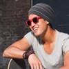 Empirelion 9 Inch Thin Knit Hat, Solid Beanie, For Summer,