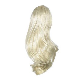 Love Hair Extensions Percilla Drawstring Synthetic Hair Ponytail Colour 613 Cream Blonde 16 -inch