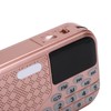 M‑128 Portable Pocket Radio Mini FM Receiver USB Memory Card