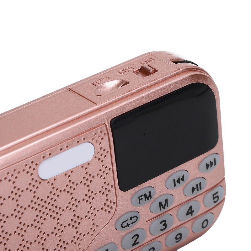 M‑128 Portable Pocket Radio Mini FM Receiver USB Memory Card