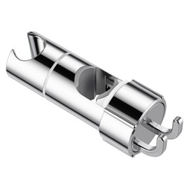 Aoleca Aoleca Universal Handbrause Halterung,16-27 mm Verstellbar duschkopfhalterung f1r duschstange,360?? drehbar Brausehalter,ABS Grade Kunststoff, Verchromt