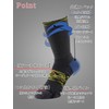 Yutaka Make SWYC-C52 Anti-Tear Socks, Round End, 5 Toe Crew,