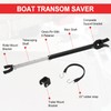 TRUCFUSION Adjustable Boat Transom Saver for Motor Engines, Roller Trailer