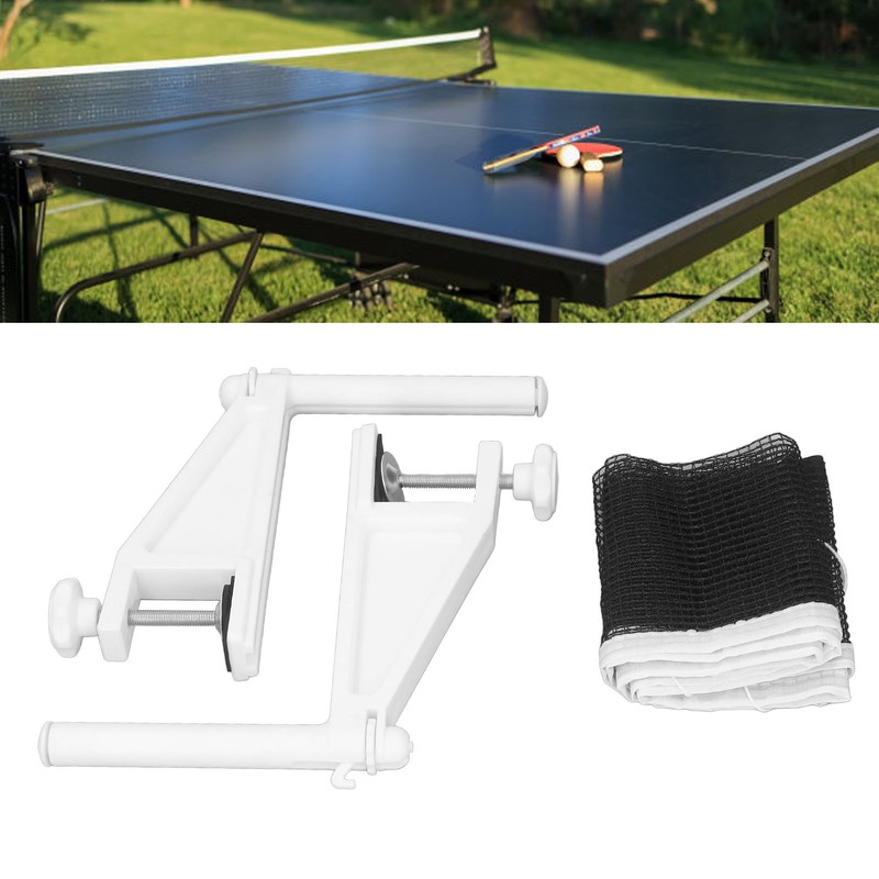 Table Tennis Net and Post Set Folding Adjustable Easy Setup