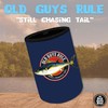 Old Guys Rule Drink Insulator, Chasing Tail - Gift for