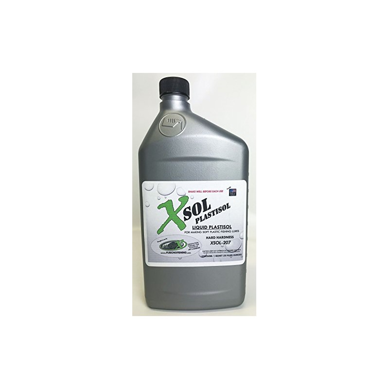 X-SOL Plastisol Fishing Lure Making Plastic Rubber - 1QUART -